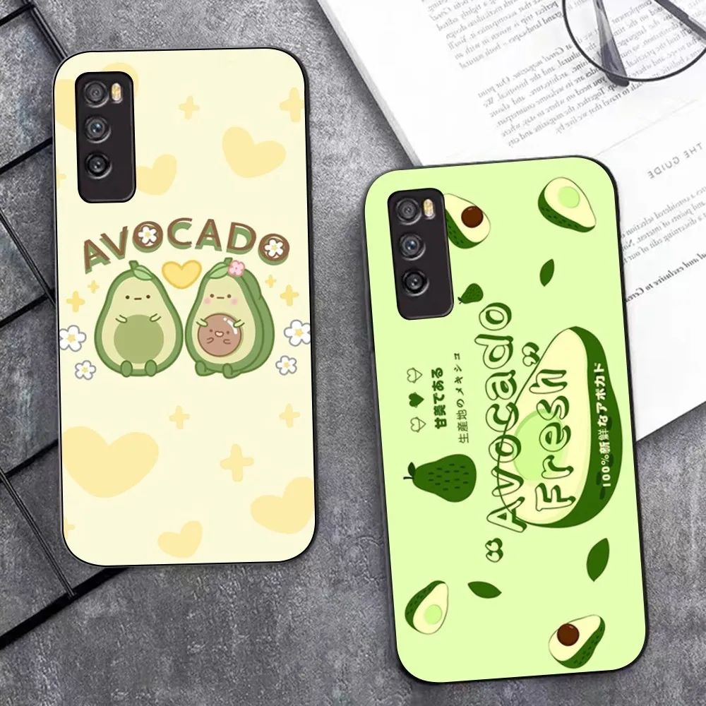 Avocado Fruit Phone Case For Huawei Honor 10 Lite 9 20 7A Pro 9X Pro 30 Pro 50 Pro 60 Pro 70 Pro Plus