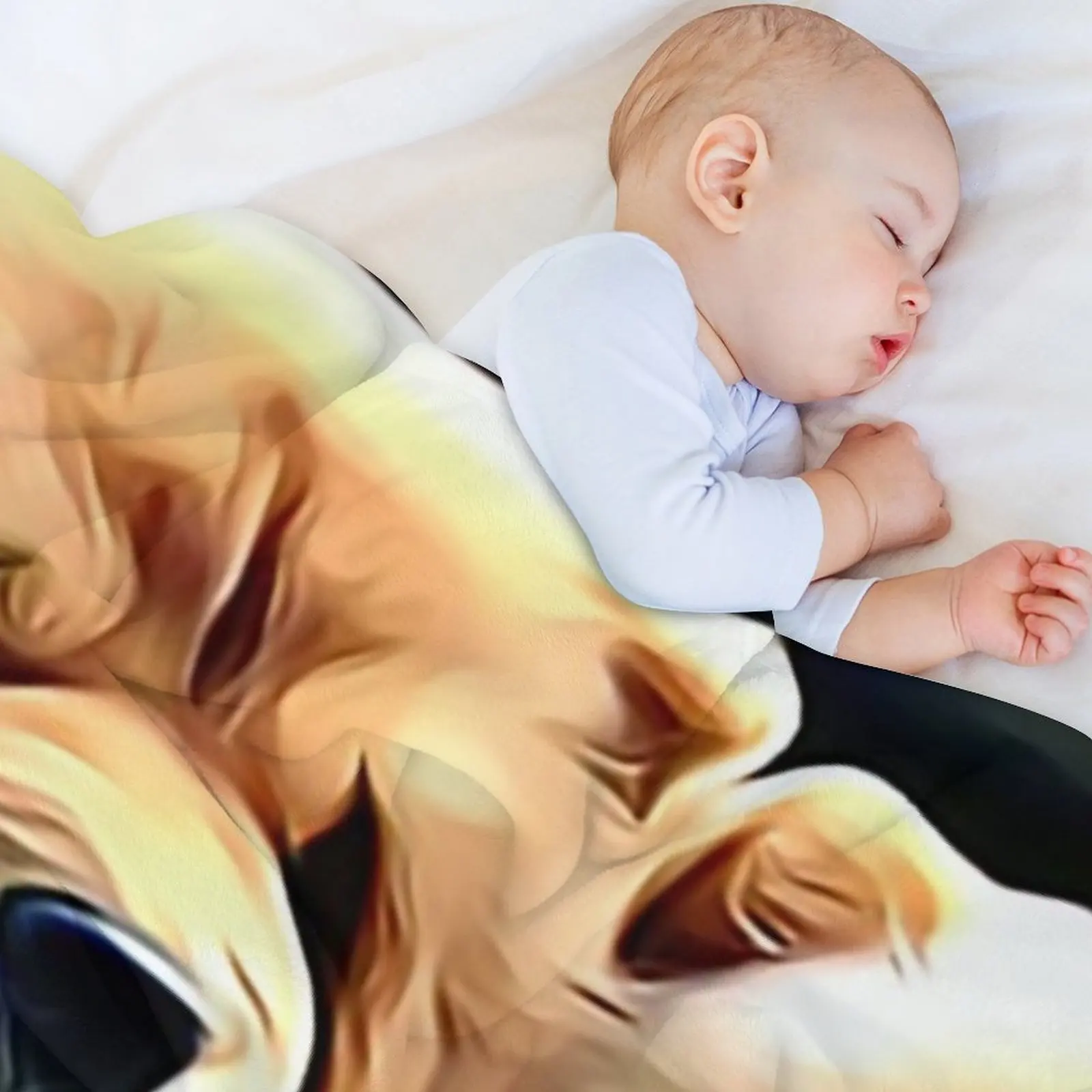 تشاو بالز رمي بطانية فاخرة مصممة للأطفال من قماش الفلانيل بطانيات أنيمي #5