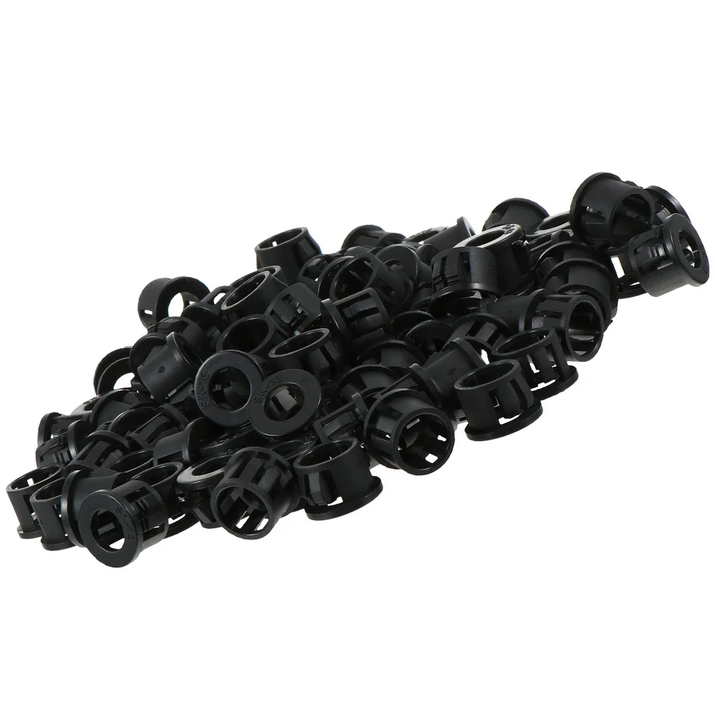 

200Pcs Wire Grommets Cable Bushing Grommet for Wall Panel Hole Protection Cable Organizer Easy Install No Tools Needed