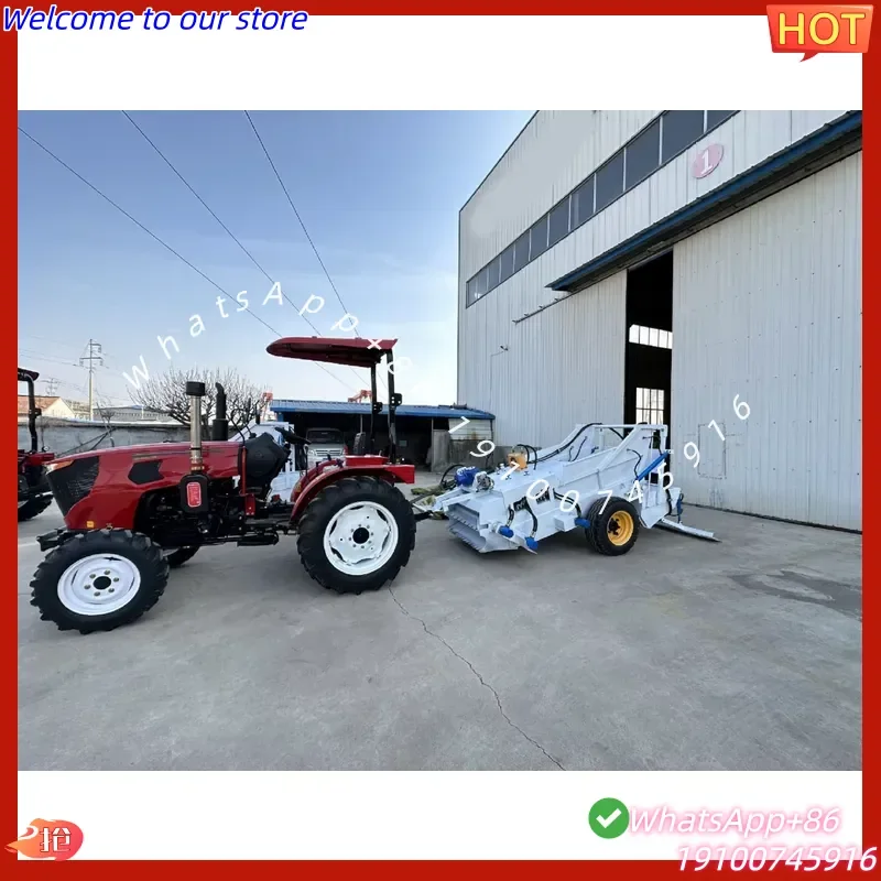 2026 High-Efficiency Eco-Friendly 1000mm Width Tractor-towed Hydraulic Beach Cleaner Beach Cleaner Machine