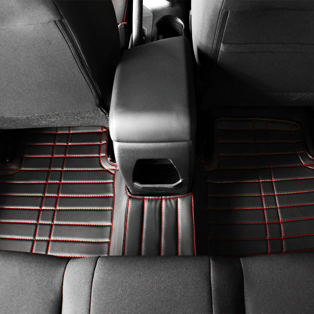 

Водонепроницаемые противоскользящие аксессуары для салона автомобиля премиум-класса, автомобильный напольный коврик, полный комплект, автомобильная кожа для Tla Model 3, бизнес