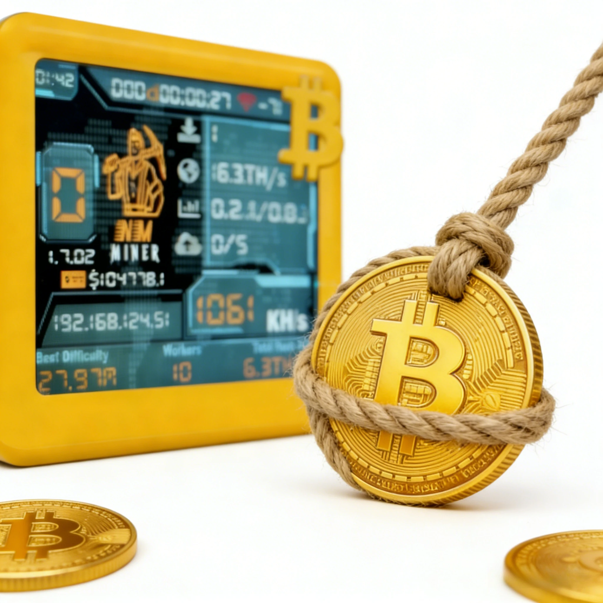 

[Профессиональный] Nerdminer v2 1060KH/s Bitcoin SOLO Miner ESP32 Smart TV Версия | Тихий настольные часы | Lucky Draw | Идеальный подарок