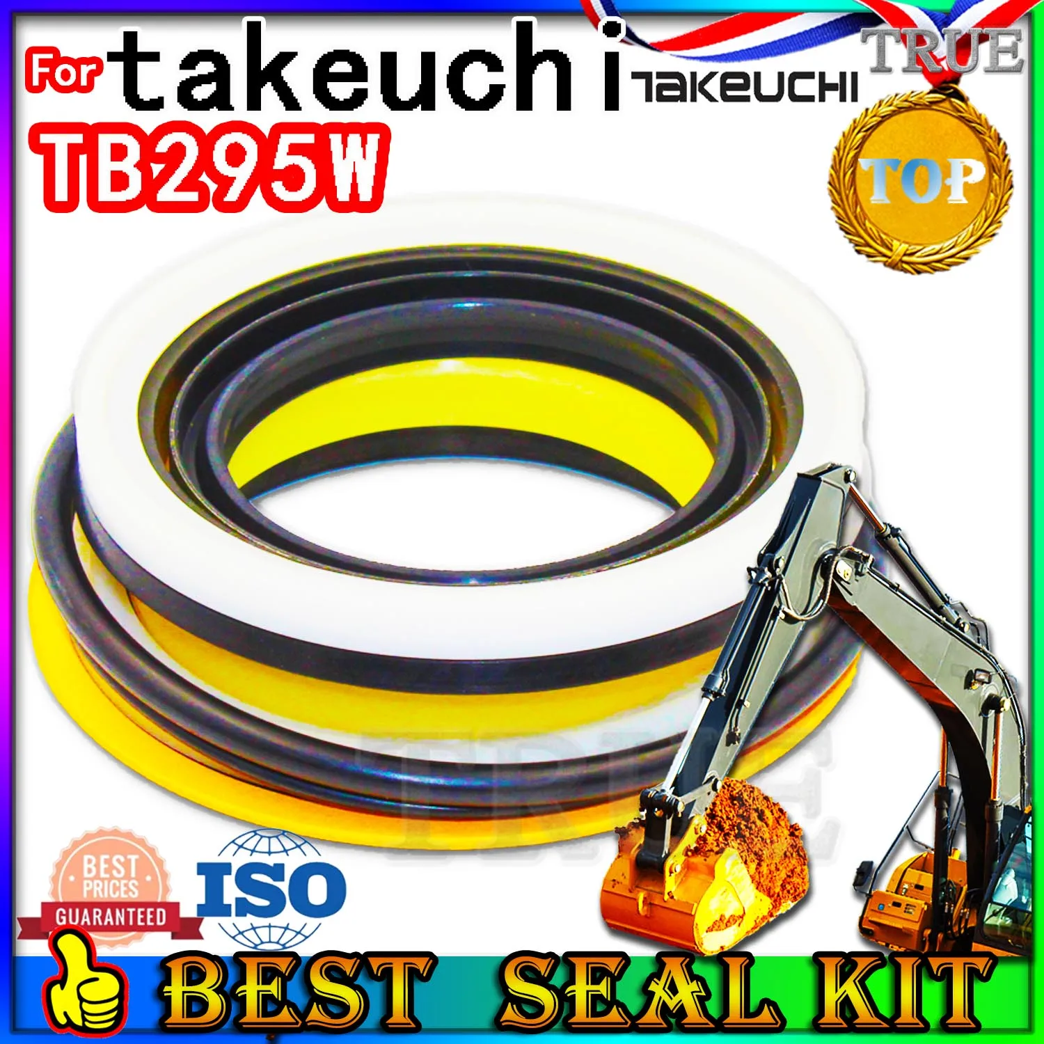 For TAKEUCHI TB295W Oil Seal Excavator Repair Kit Boom Bucket Arm Hydraulic Cylinder skf High Quality Motor Pump Swing Engine