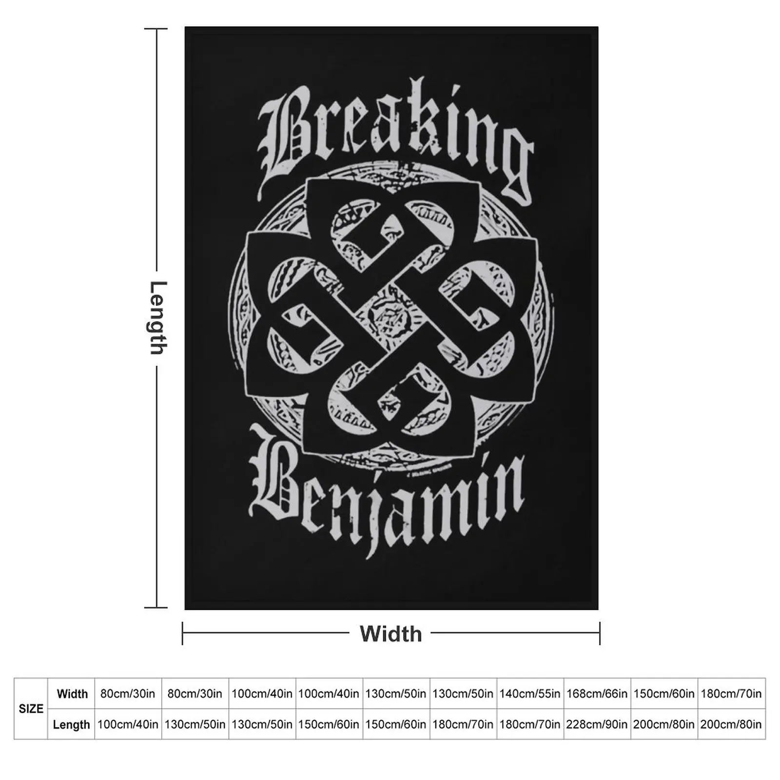 Dark Before Dawn Rock Band Gift Fan Throw Blanket couch cozy soft plush fuzzy picnic outdoor blanket