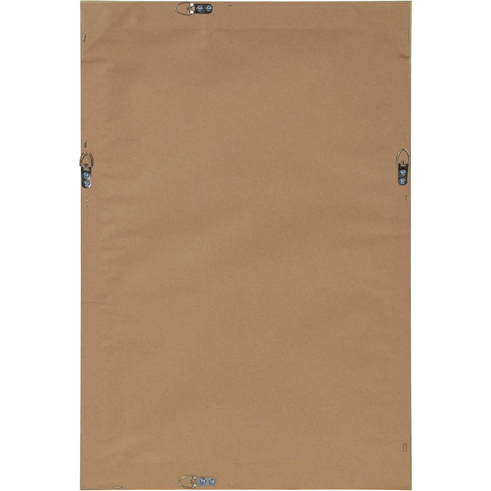 Rustic Brown Magnetic Dry Erase Board 18x27, Wall Mounted Office Home Organization with Marker & Magnets