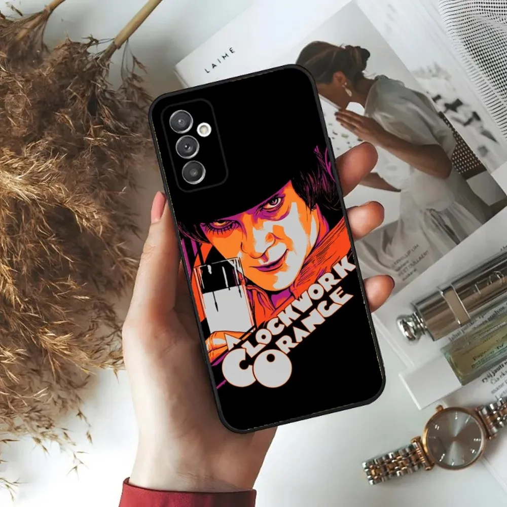 Film A C-Clockwork Orange Phone Case For Samsung S24,23,22,30,21,10,9,Ultra,Plus,Lite,FE,5G Black Soft Case