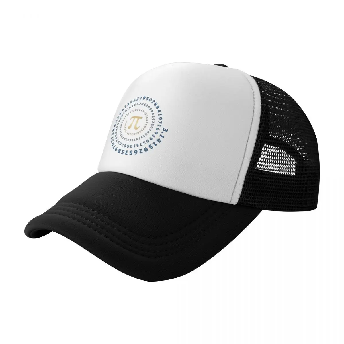 Pi, π, spiral, Science, Mathematics, Math, Irrational Number, Sequence Baseball Cap Sunscreen New In Hat Golf Men Women's