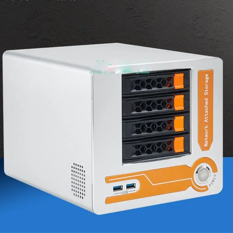 2025  Nas Series 4-bay Mini Server Hot Plug Chassis Network Storage Industrial Control Equipment