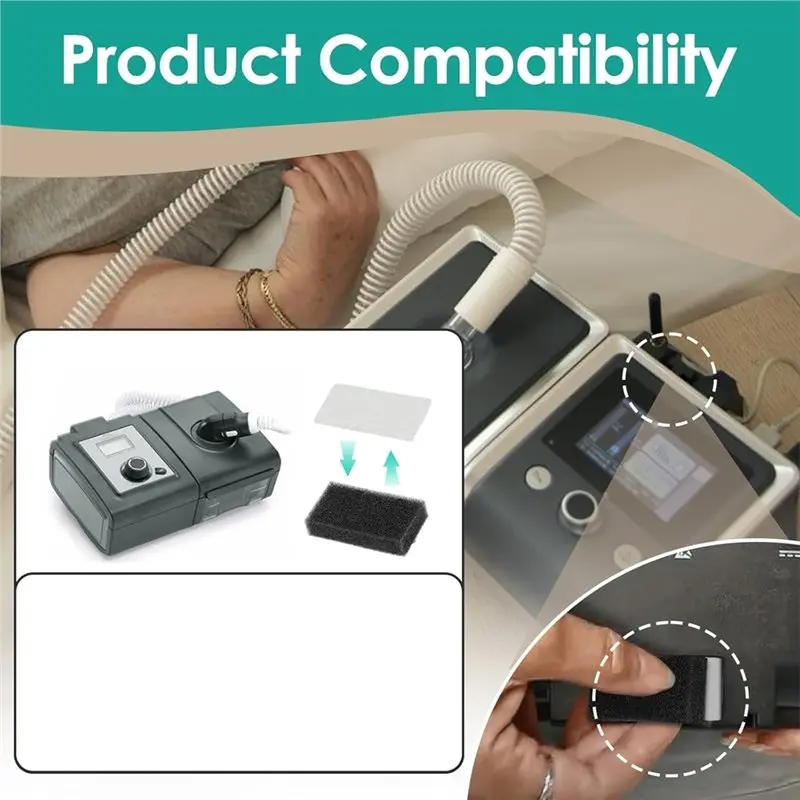 

A07R Ultra Fine And Foam CPAP Filters-40 Packs Supply For Respironics M Series, For PR System One