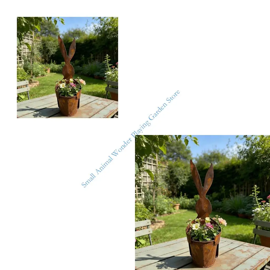 Flower Container Decorative Vase Holder for Garden Indoor Plant Tabletop Flower Arrangement for Tabletop Wedding Party