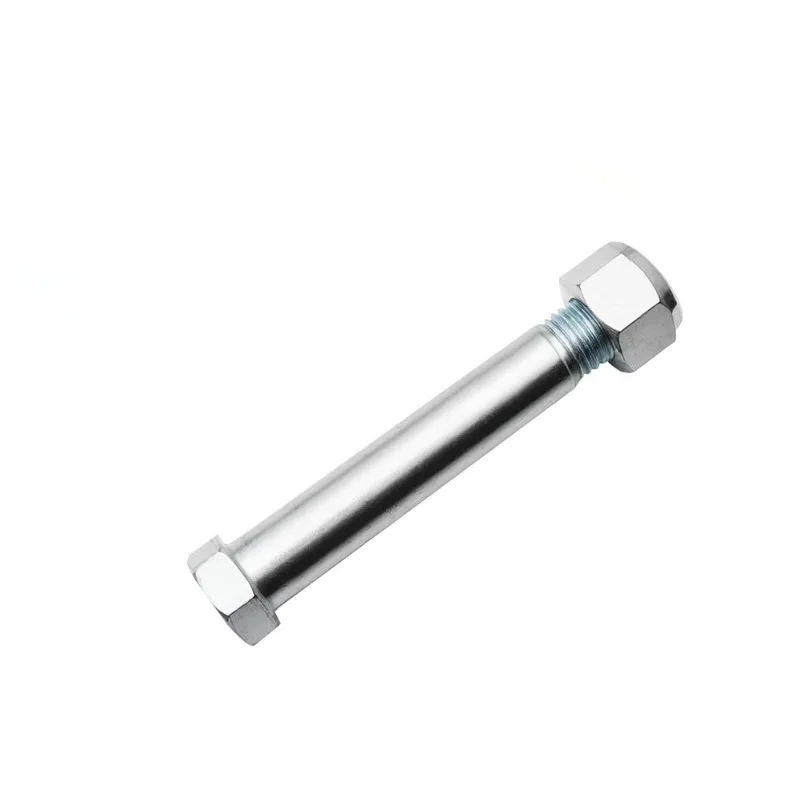 Carbon steel excavator nut 25mm fixed pin screw solid butter micro digging latch pin   1pcs