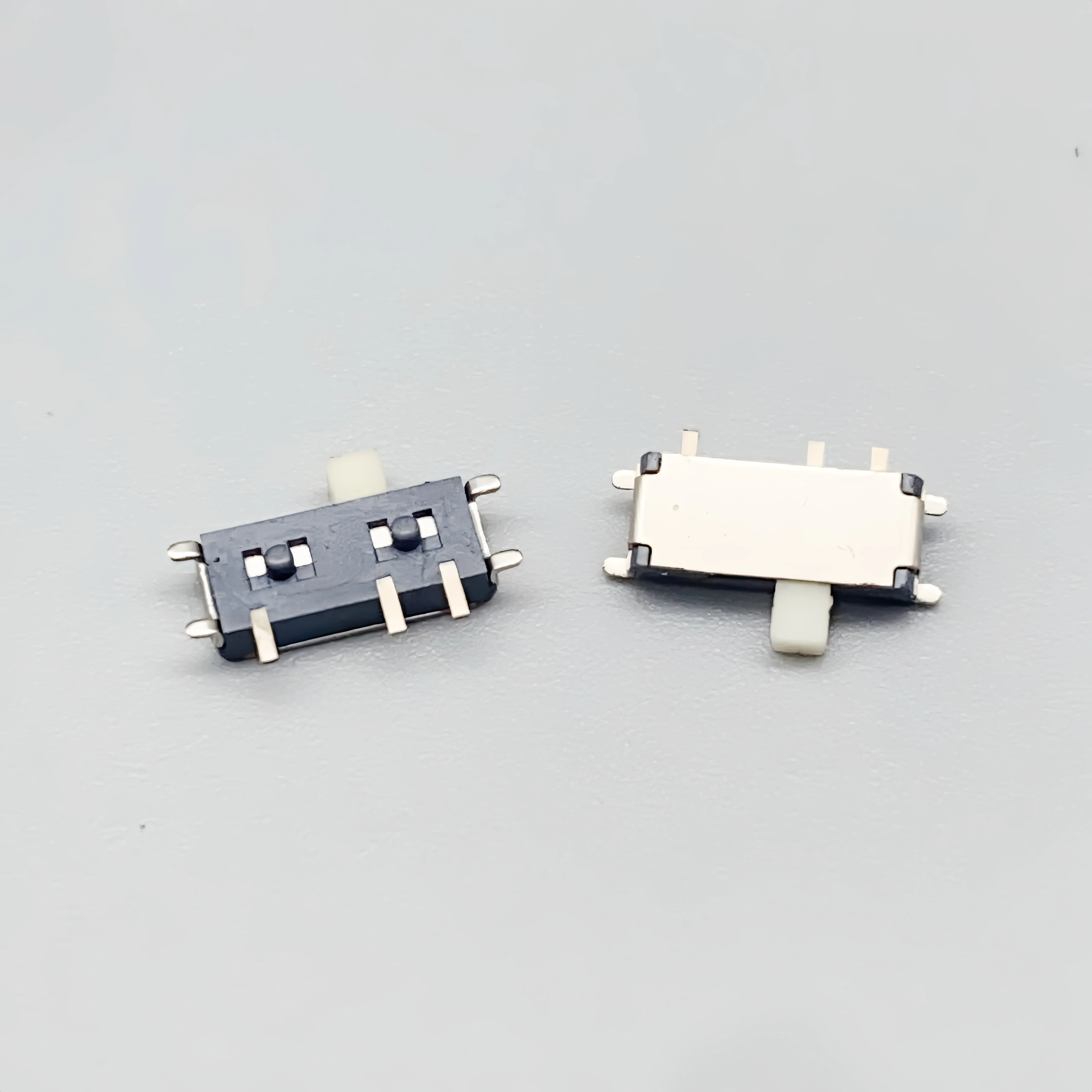 20PCS 7 Pin Mini Slide Switch On-OFF 2Position Micro Slide Toggle Switch 1P2T H=1.5MM Miniature Horizontal Slide Switch SMD