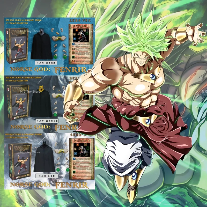 

Beast Deities Kong Studio Dragon Ball SHF Broly Super Saiyan Norse Gods Fenrir RL003 RL004 RL005 Аниме Фигурка Игрушка