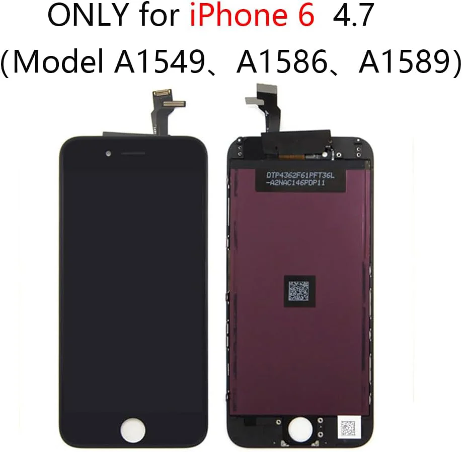 For iPhone 6 (4.7 Inch) (A1549, A1586, A1589) Screen Replacement LCD Digitizer Assembly Touchscreen Free Tools