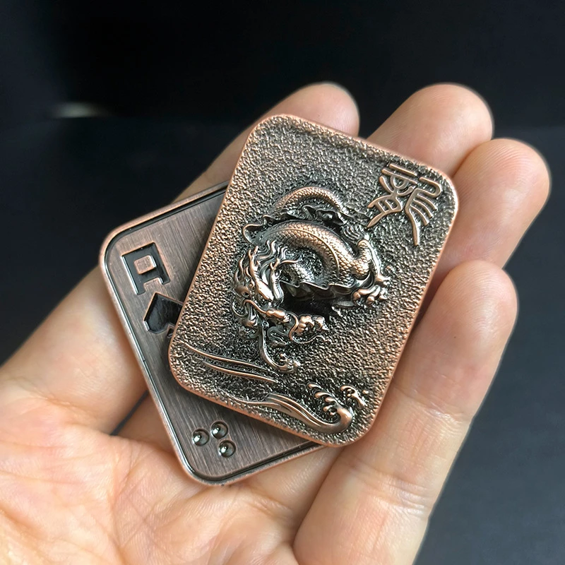 磁気プッシュコイン触覚コインプッシュカードプッシュプレートメカニカルスライダーミニフィジェット EDC 金属ストレスリリーフおもちゃ抗ストレス