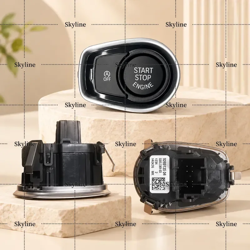Car Engine Start Stop Button Switch One Key Start Up One Button And Stop Button 928913504 For BMW X1 X2 F45 F46 F48