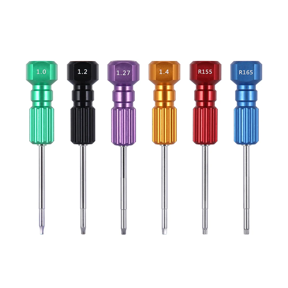 AZDENT Dental Implant Screw Driver 6 PCS Steel Laboratory Micro Screwdriver Matching Tool Dentist Accessory Dentistry Instrument