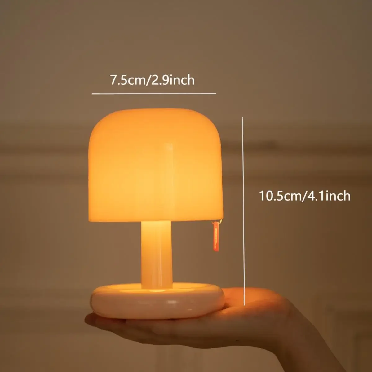 Sunset Night Light LED Desk Table Lamp Minimalist USB Rechargeable Bedroom Bedside Bar Room Decor Atmosphere Mood Light