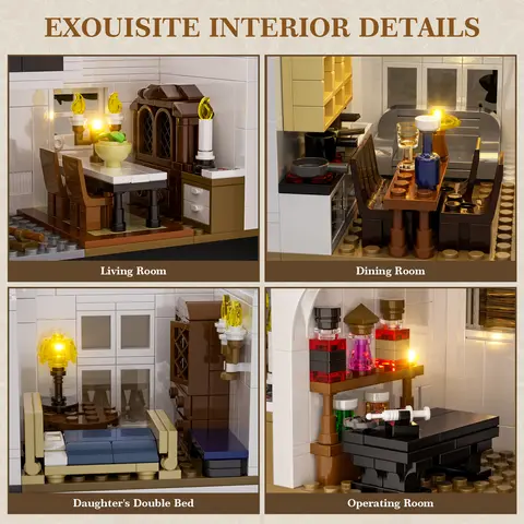 11 best sales लेगो मध्ययुगीन घर - №7