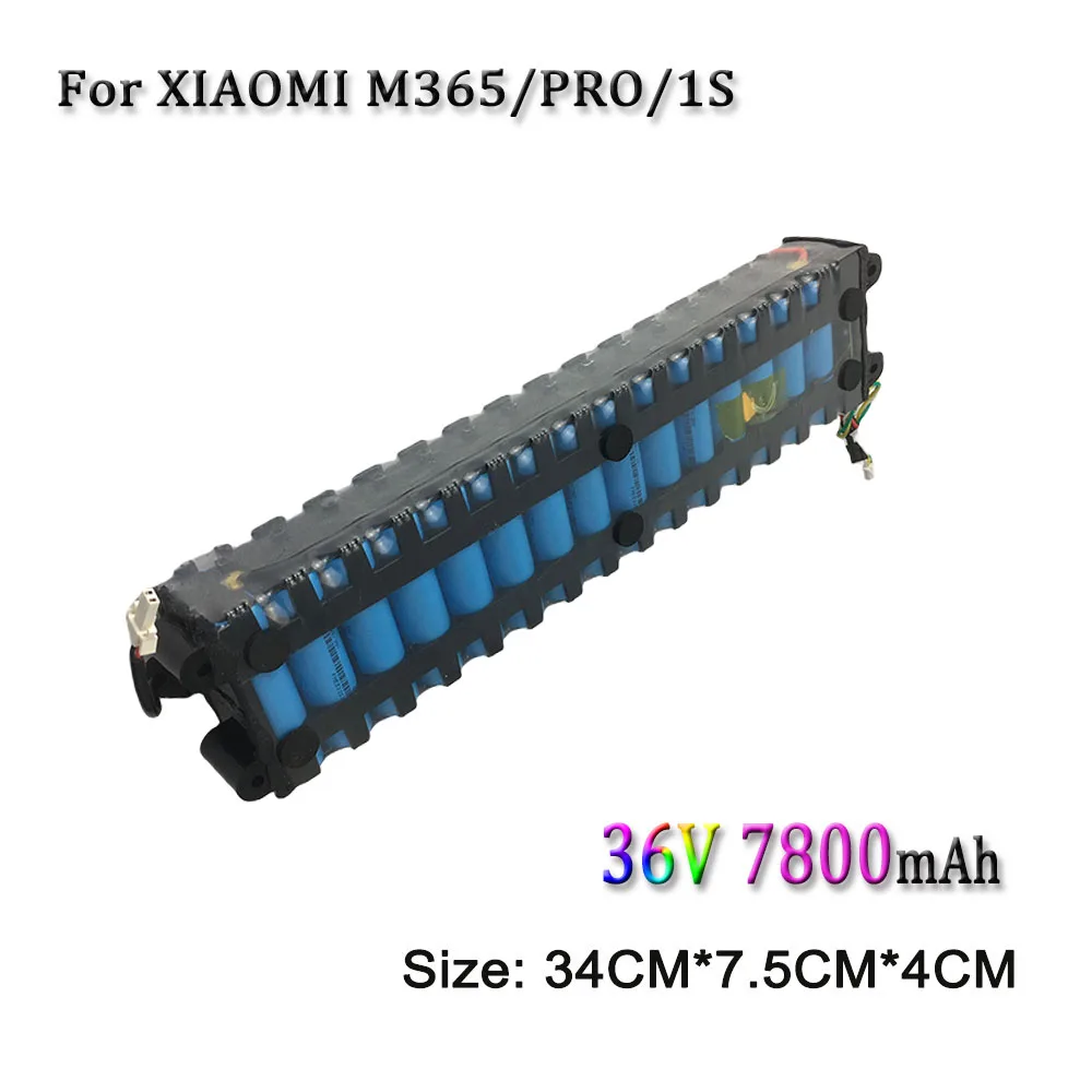 100% New Original 36V 7800mAH 10S3P 18650 Lithium ion Battery Pack For Special Battery Pack of Xiaomi M365/Pro/1S Scooter