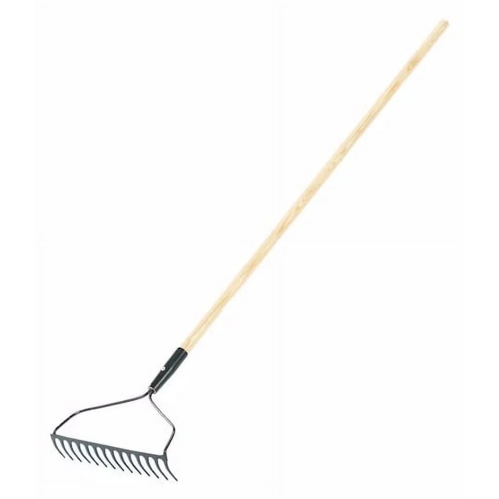 

14- Rake - 54" Wooden Handle - 16 Gauge Steel Blade