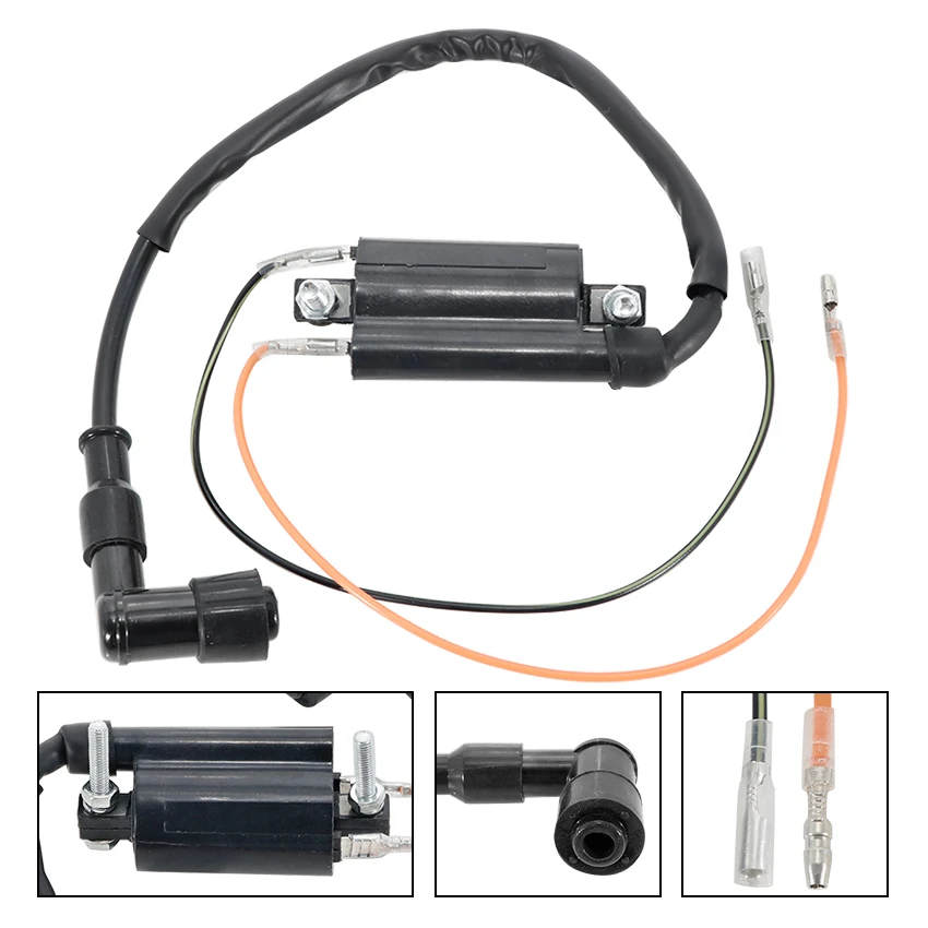Motorcycle Start Engine Ignition Coil For Kawasaki KLF300 Bayou 300 KLT200 KLT250 Prairie 250 OEM:21121-1049