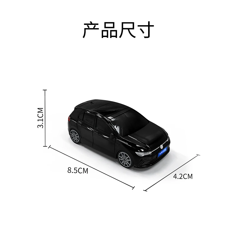 스마트 원격 자동차 키 케이스 커버 포브 키체인 하우징, VW 골프 GTI R MK8 ID.4 2021 2022 2023, 골프 자동차 모델 4 5 단추