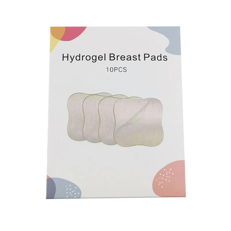 Breastfeeding Soothing Gel Pads10pcs/box Nipple Pain Relieve Supplies for Newborn Mother Breast Feeding Pad A2UB