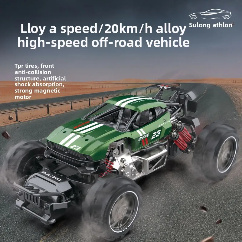 

1:14 Alloy High-speed RC Off-road Vehicle Wireless Drift Racing Charging Children Boys Toy Cars Crash Drop Drifting Racing Car