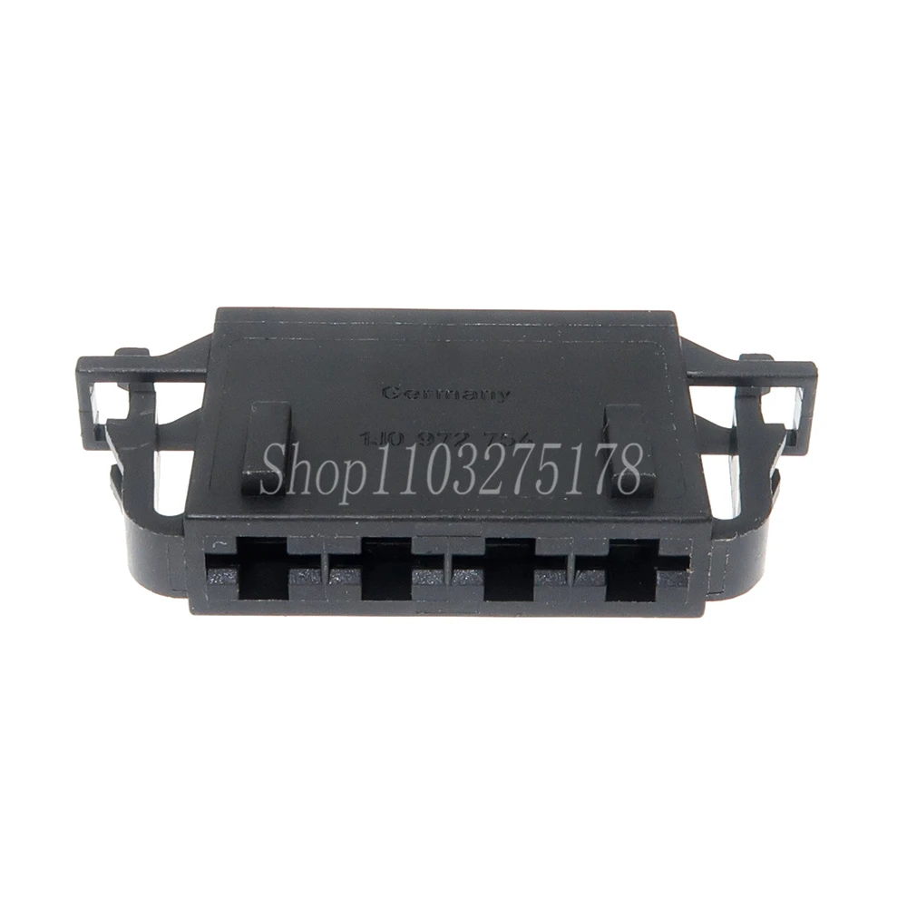 Enchufe de resistencia de soplador de coche, Conector de corriente grande para VW Sagitar Polo Passat A4 A6 Q5 1J0 972 754, 4 pines, 1 Juego, 1J0972754