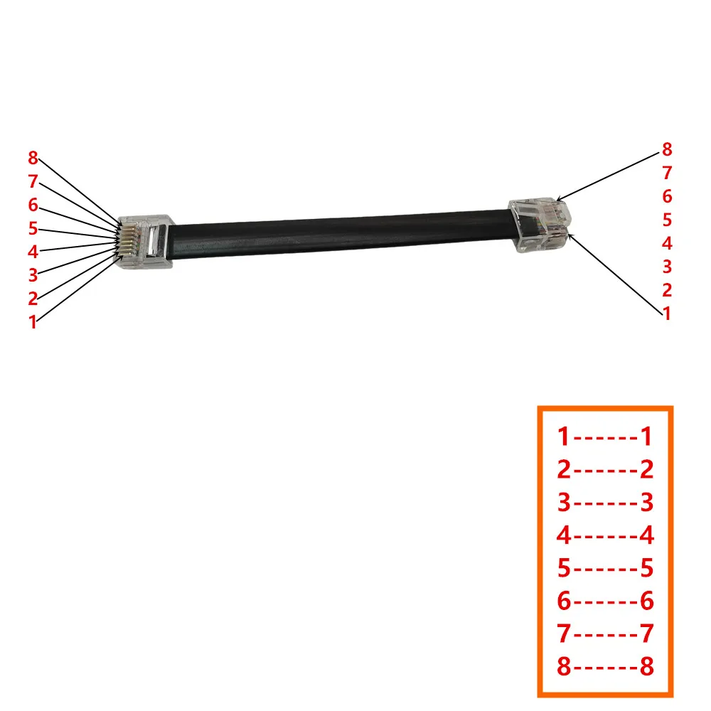 5cm 10cm 20cm krótki Cat5 okrągły kabel sieciowy UTP Ethernet Lan RJ45 złącze 8P8C przewód krosowy do komputera Rouder