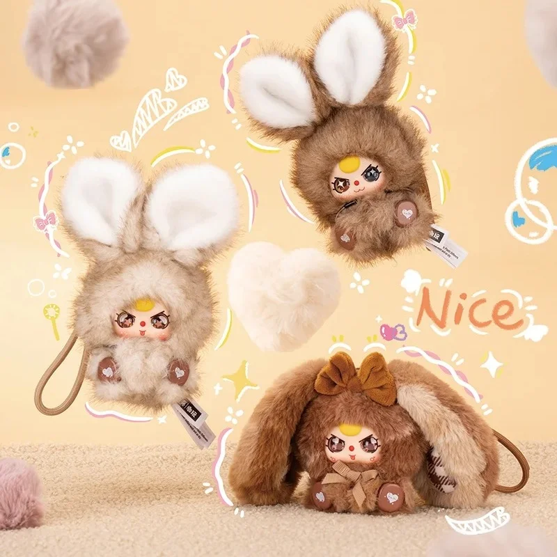 

Genuine Baby Three Alice Rabbit Town Series Blind Box Cute Mini Vinyl Plush Doll Bag Pendant Ornament Trendy Toy Girl Gift