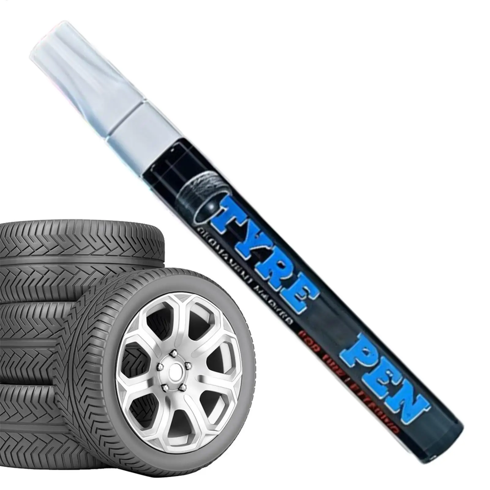 

Tire Paint Marker Permanent Weatherproof Erasable Tyre Drawing Marker Car Wheels Lettering Paint Pen For Vehicle Motorcycle