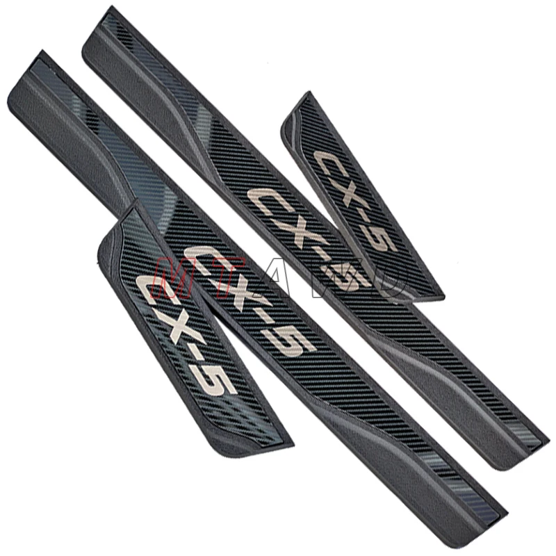 Für Mazda CX-5 CX5 KF KE 2027 2026 2025-2011 Zubehör Edelstahl Auto-Türschweller-Schutzleiste Abdeckung Pedal – Detail 10