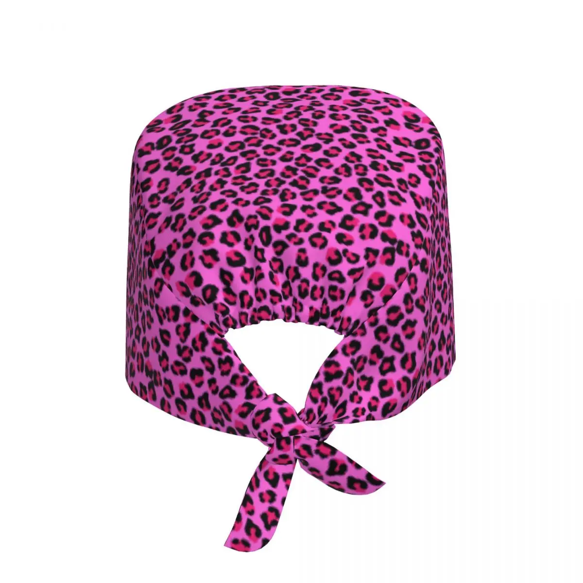 Leopard Cheetah Seamless Pattern Working Cap Surgical Hats Animal Skin Print Spots Operating Room Cap Nursing Cap Lab Works Hat