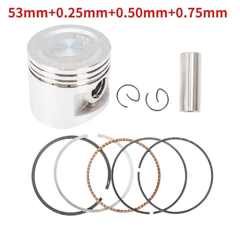Suitable for for for Qianjiang DD250 CBT250 CM250 for Nighthawk 250 Earth Eagle King for CA250 Piston Ring 53mm