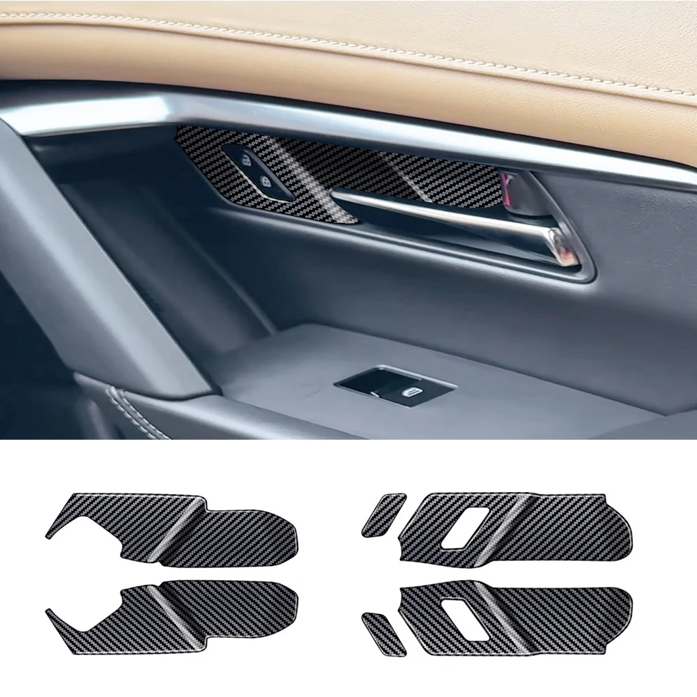 For Mazda CX‑5 CX5 KM 2026 2027 Car-Styling ABS Door Handle Bowl Cover Trim Inner Door Pull Handle Frame Decor Accessories