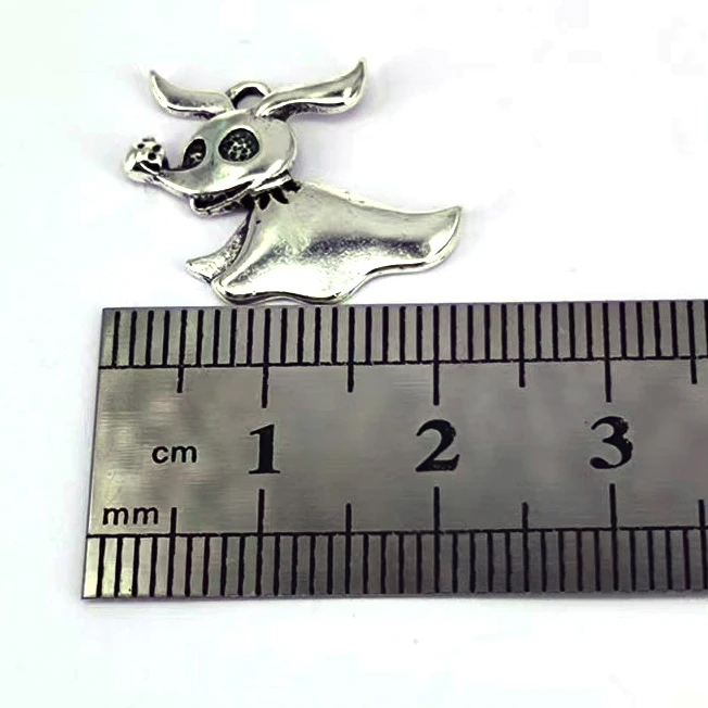 5pcs nightmare before Christmas zero dog pendant charm Wholesale Jewelry for women man Accessories DIY