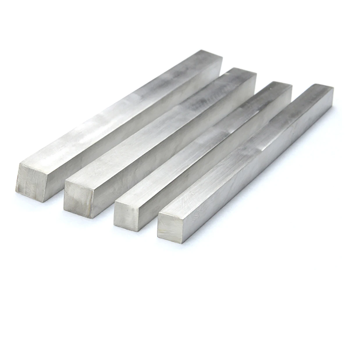 Vierkantstange aus Edelstahl 304, lineare Stahlstange, 3 mm, 4 mm, 5 mm, 6 mm, 8 mm, 10 mm, 12 mm, 16–40 mm, Länge 100 mm, 200 mm, 300 mm, 400 mm, 500 mm