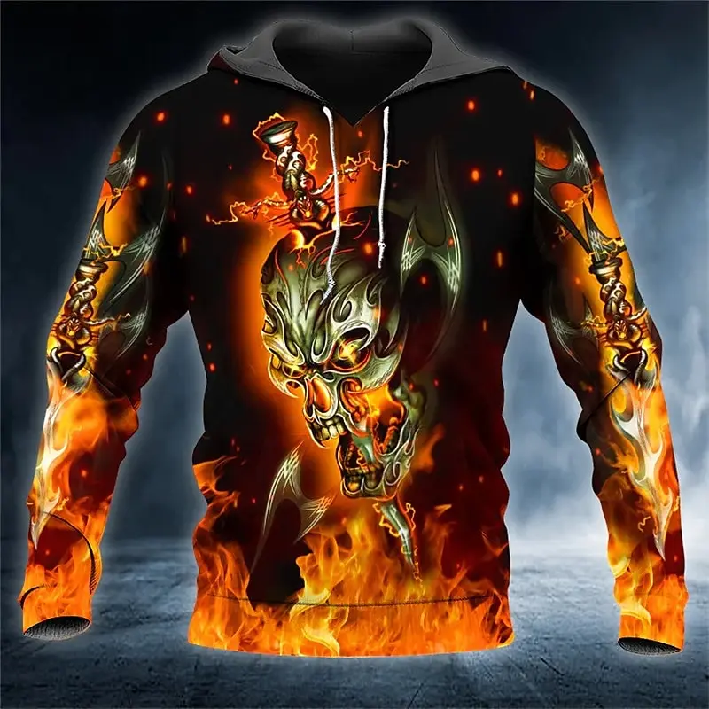 

Halloween Day of the Dead Floral skull 3D Print men Hoodie Fashion Vacation Hoodie Pocket Fall Winter Designer Hoodie Sweatshirt