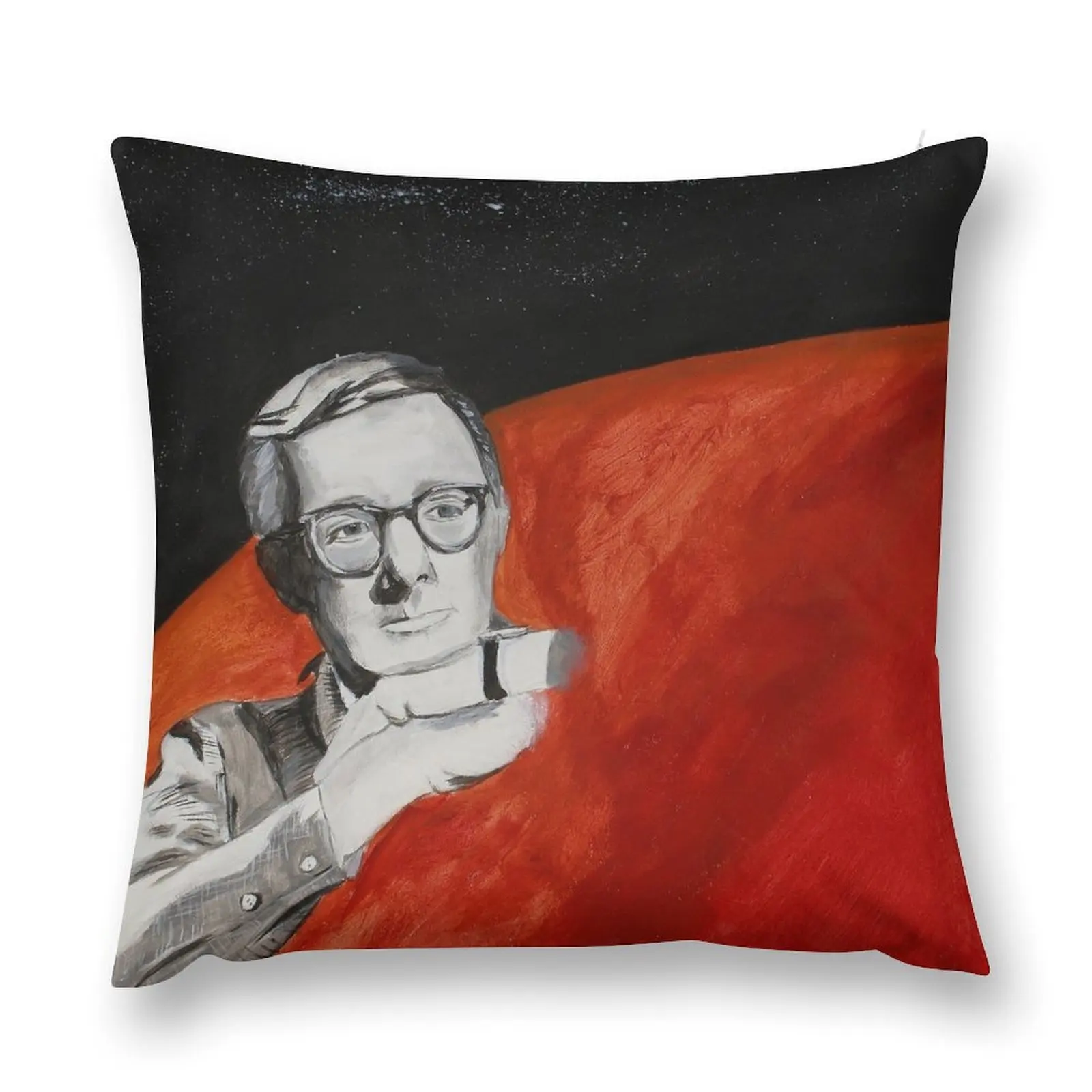 

Ray Bradbury on Mars Throw Pillow Pillow Covers Decorative Christmas Covers For Cushions Covers For Sofas pillow