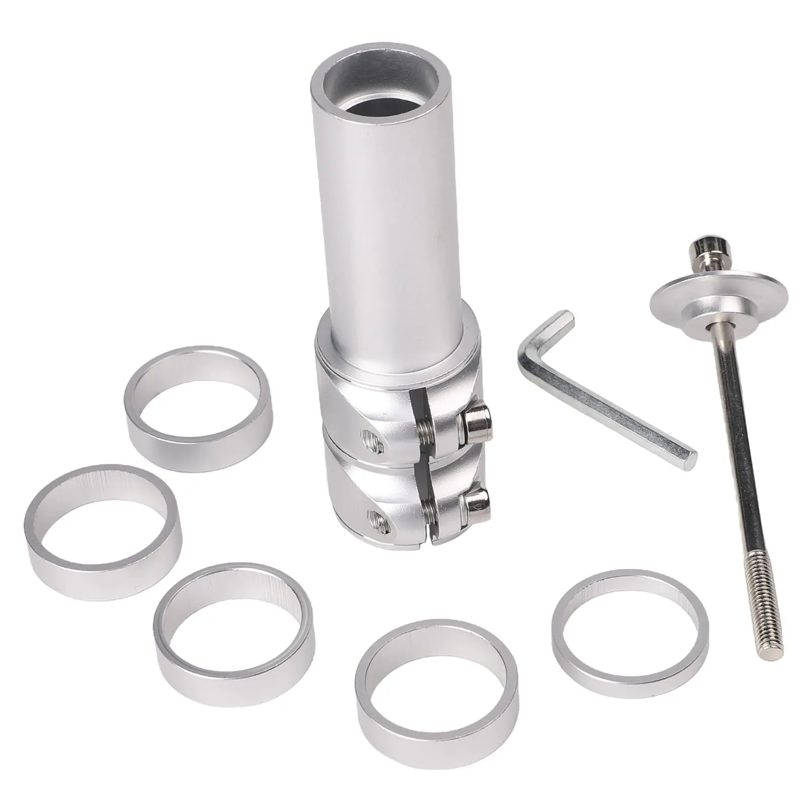 

Регулируемый руль Подставка выноса велосипеда Алюминиевый сплав с ЧПУ Легкая конструкция Регулируемая подставка руля