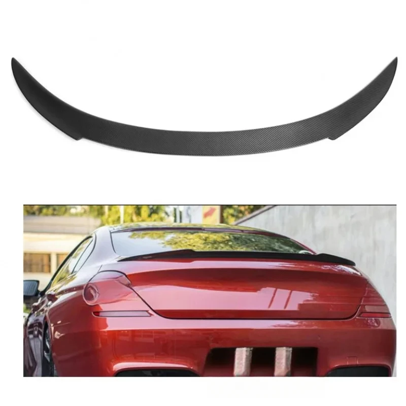 

High-quality carbon fiber rear spoiler 6 Series F12 F13 M6 two-door models (2012-2017 models).