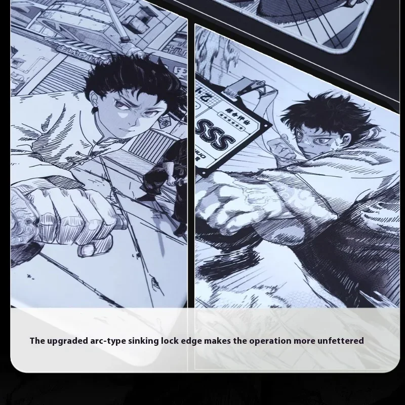 Popular Comic Mouse Pad Customization Anti-Slip Waterproof Stable for E-sports Games Special Primer Computer Mouse Pad Comic