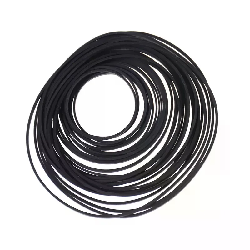 Small Fine Pulley Pully Belt Engine Drive Belts For DIY Toys Module Car 40pcs