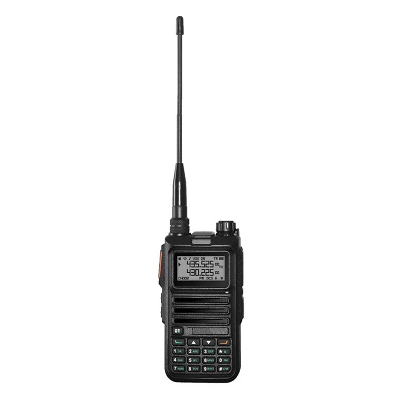 

UV-4R DMR Radio Digital Walkie Talkie Dual Mode Analog Two Way Radio Dual Time Slot Ham Radio 1024 Channels US Plug