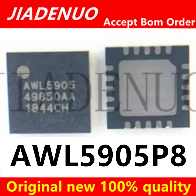 (2-5 Stück) 100 % neuer AWL5905P8 AWL5905 WIFI RF Leistungsverstärker IC Chip-Chipsatz