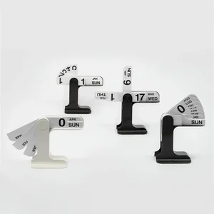 Ins Design Desktop Calendar Dipping Calendar 창조적 인 단순한 달력 현대 거실 장식 사무소 문구 2025 2024 10 최고의 판매 월간 캘린더 -5