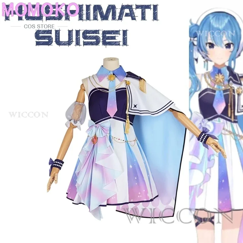 

COSda@Hololive Gamers Virtual Anchor Hoshimati Suisei A Vtuber With The Colorful 2025 Concert Playing Costumes Cosplay Costume A