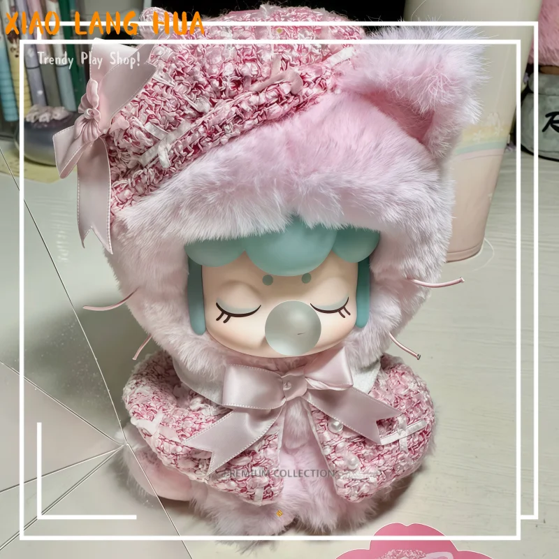 M G Nanci Sakura Cat Plush Vinyl Hanging Ornament Cute Collectible Doll Pendant For Festival Gift Home Bag Decor